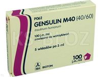 Ins. Gensulin M40 (40/60)