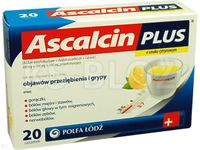 Ascalcin Plus o smaku cytryn.