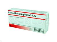 Carvedilol-ratiopharm 6,25