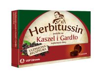 Herbitussin Kaszel i Gardło Pastylki