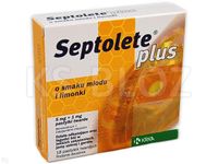 Septolete Plus o sm.miodu i limonki