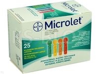 Lancety MICROLET Kolorowe Lancety