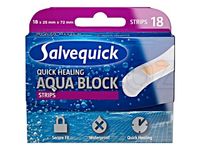 Plast.SALVEQUICK Aqua Block Strips 18 szt.