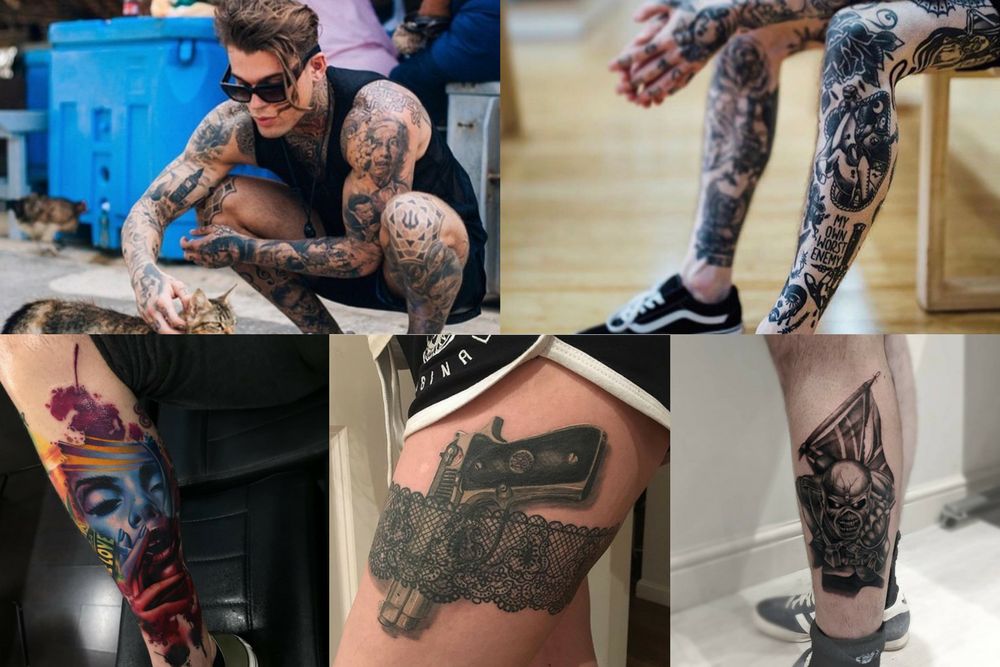 Wzory Tatuaży Na Nogę Wp Kobieta