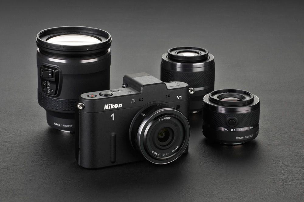 Nikon 1 J1 i V1 nowe bezlusterkowce z matrycą CX CMOS 10 Mpix