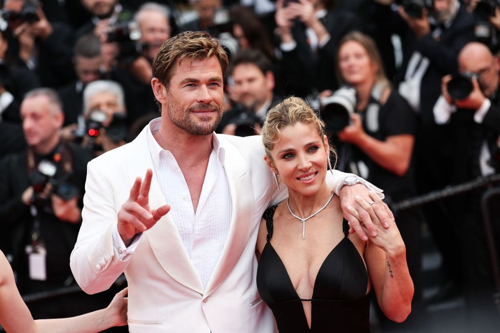 Chris Hemsworth i Elsa Pataky na premierze filmu \