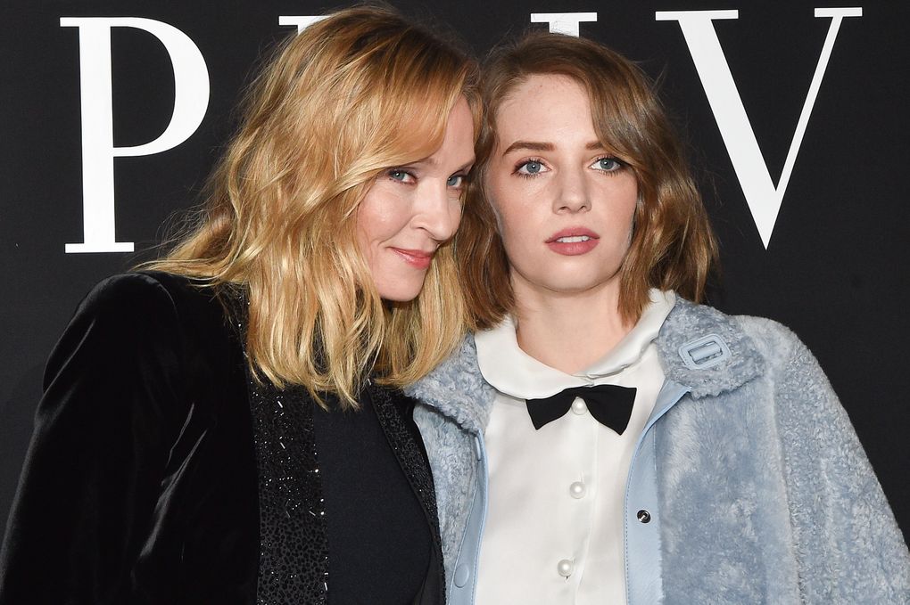 Uma Thurman i Maya Hawke