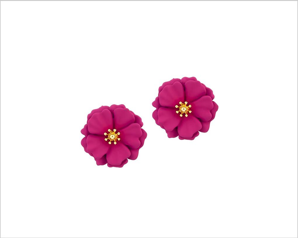 Kolczyki pozłacane – kwiaty – wzór AR530-9197; Artelioni/Apart.pl