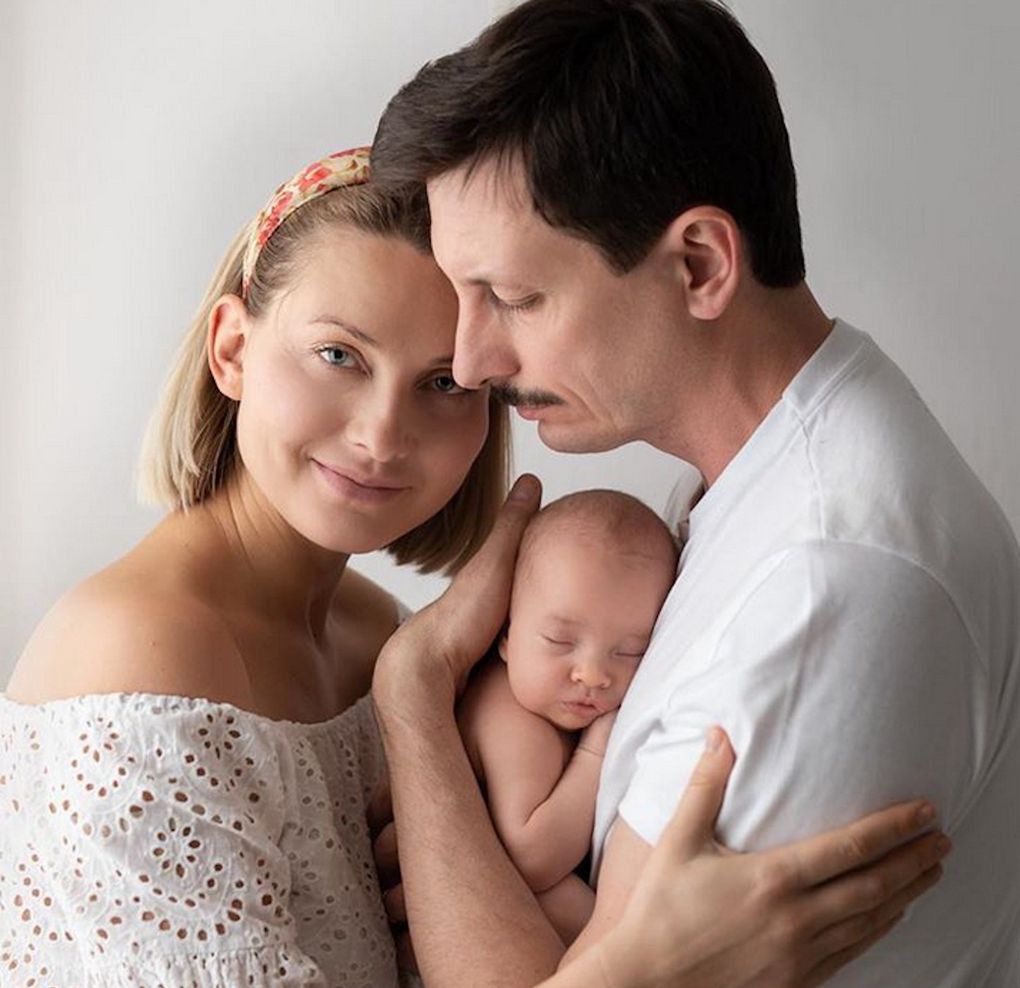 Joanna Moro z mężem i córeczką na Instagramie Photo: Eliana Photography