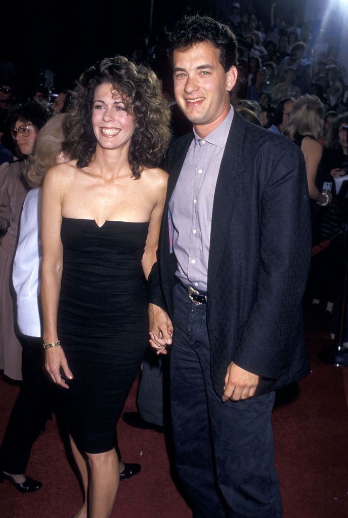 Tom Hanks i Rita Wilson w 1987 roku