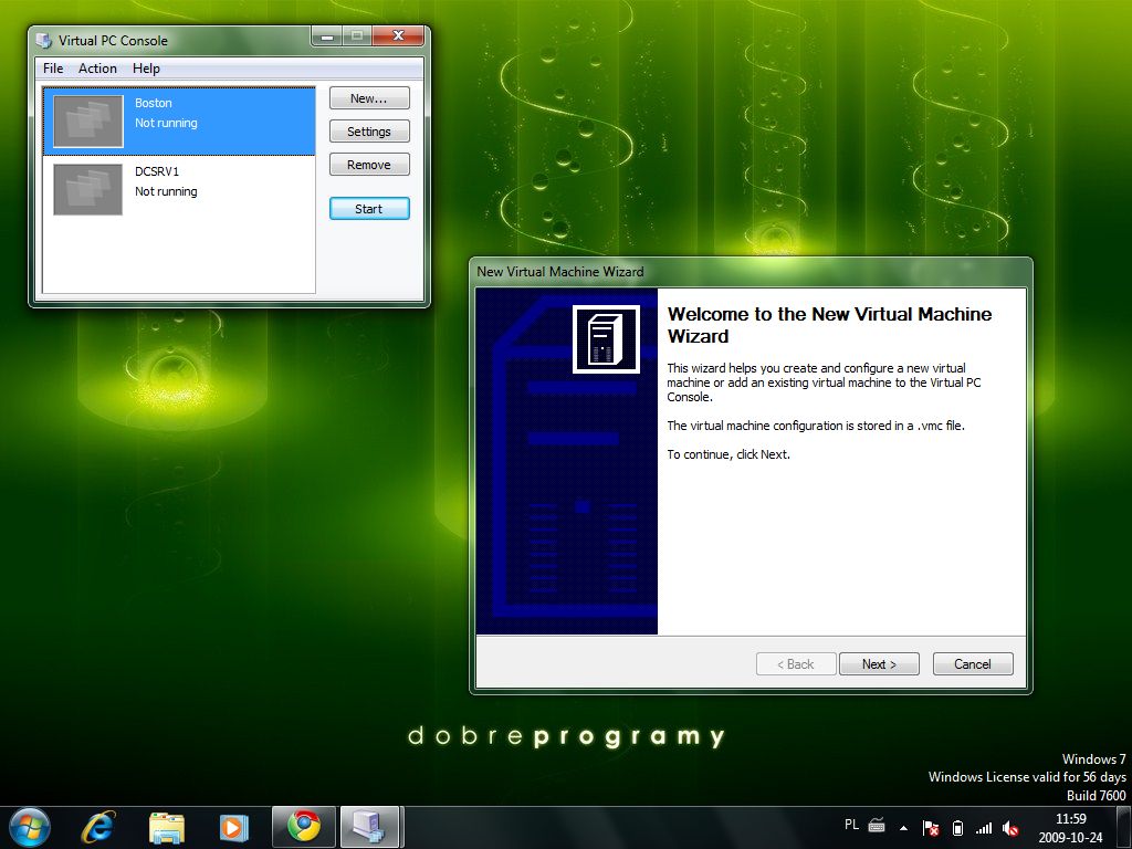 microsoft virtual pc 2007 sp1