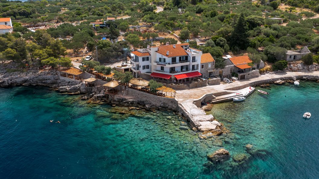 Szobák A Tenger Mellett Öböl Pokrivenik, Hvar - 2069 Pokrivenik (1)