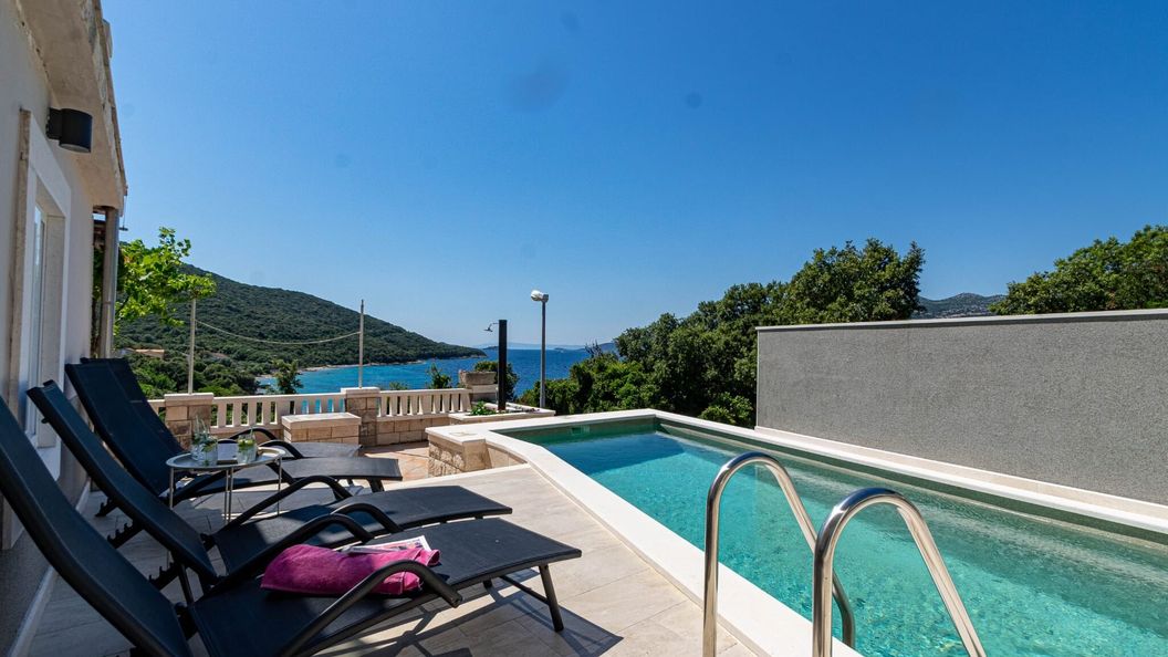 Apartmanok A Tenger Mellett Medencével Tri Zala, Korcula - 558 Tri Žala (1)