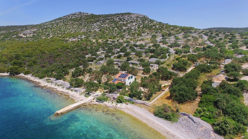 Halászkunyhó Nyaraláshoz A Tenger Mellett Öböl Donje More, Pasman - 8413 Donje More (1)