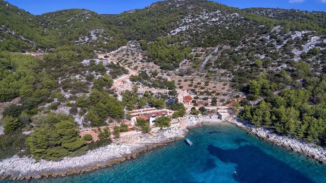 Halászkunyhó Nyaraláshoz A Tenger Mellett Öböl Golubinka, Hvar - 14344 Golubinka (1)