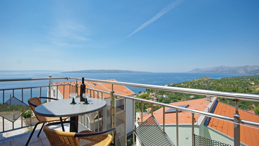 Apartmanok Parkolóhellyel Krvavica, Makarska - 18911 Krvavica (1)