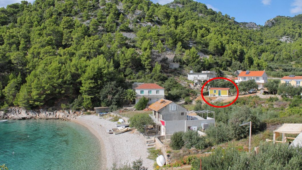 Halászkunyhó Nyaraláshoz A Tenger Mellett Öböl Skozanje, Hvar - 18887 Skozanje (1)