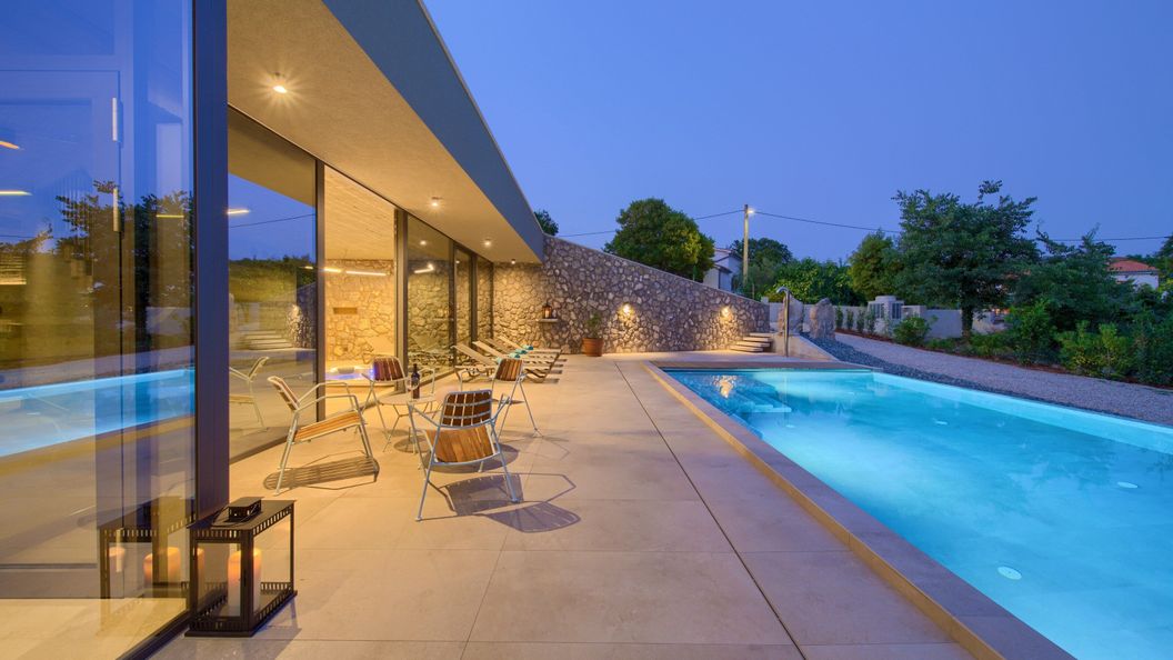 Ház Családok Részére Medencével Bajcici, Krk - 19311 Bajčići (1)