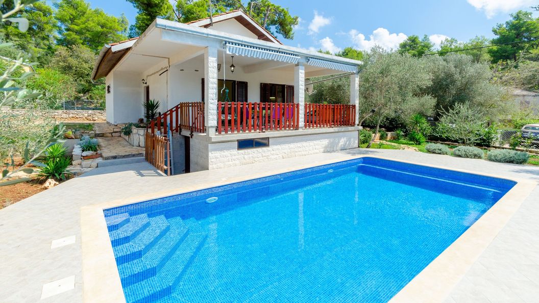 Ház Családok Részére Medencével Öböl Gradina, Korcula - 19317 Gradina (1)