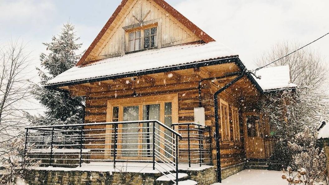 Góralski dom w Łostówce Mszana Dolna (1)