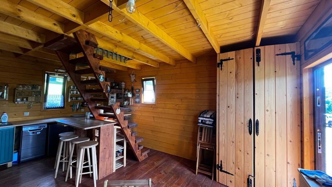 Klimatyczny drewniany domek Lachowice (1)