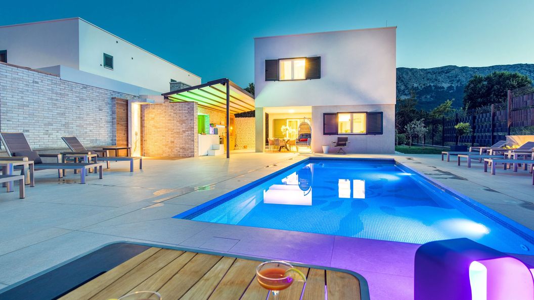 Luxusvilla Medencével Baska, Krk - 19671 Baška (1)