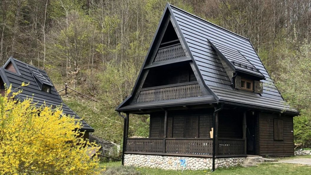 Drewniany domek BB nad rzeką - Krynica-Zdrój (1)