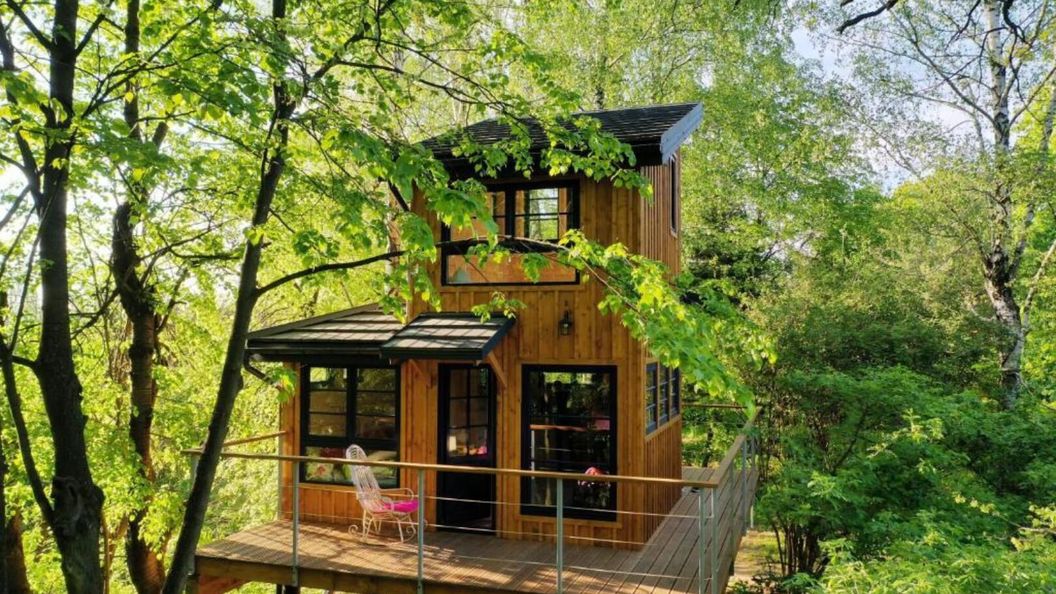 Domek na drzewie Węgiełek Treehouse Kazimierz Dolny (1)