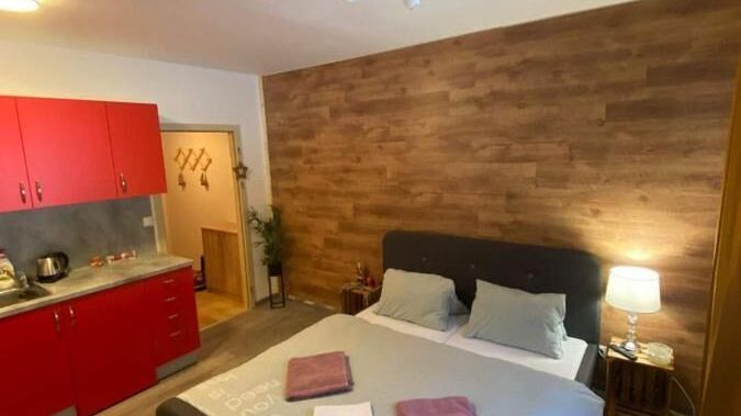 Apartmán Železná Ruda se saunou Terasy (1)