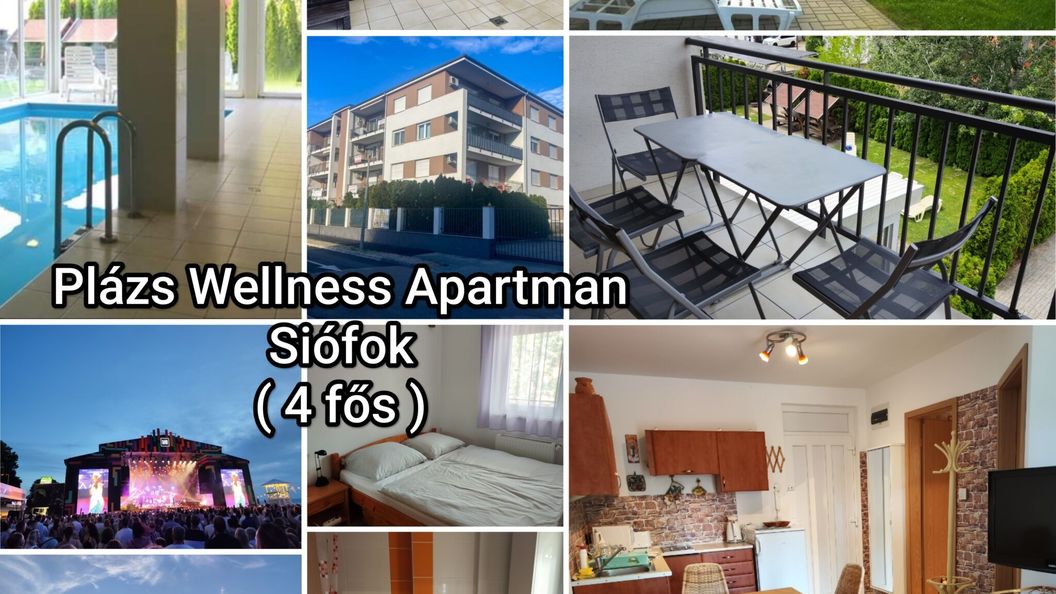 Plázs Wellness Apartman Siófok (1)