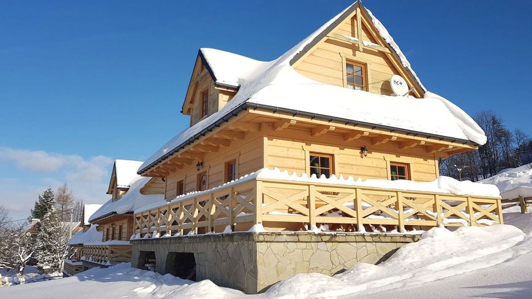 Domki Anielskie Chaty z widokiem na góry (1)