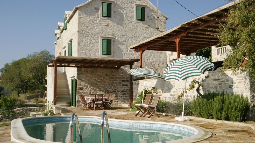 Ház A Tenger Mellett Medencével Sumartin, Brac - 3101 Sumartin (1)