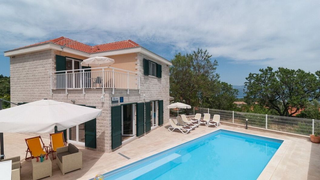 Ház Családok Részére Medencével Skrip, Brac - 20897 Škrip (1)