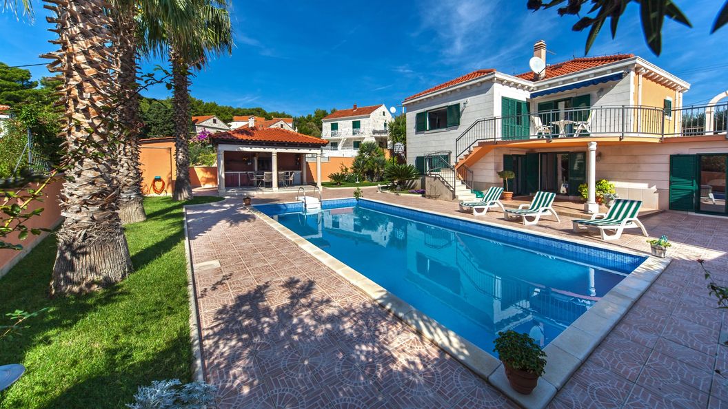 Ház Családok Részére Medencével Sumartin, Brac - 21247 Sumartin (1)