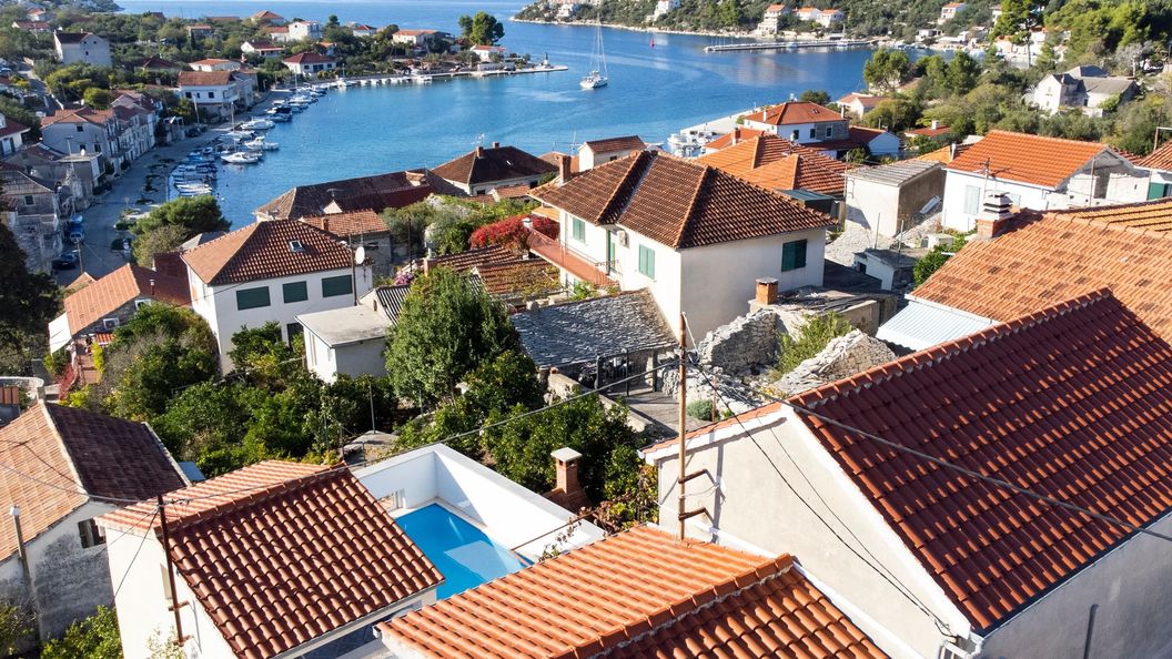 Ház Családok Részére Medencével A Tenger Mellett Drvenik Veliki, Drvenik - 22085 Drvenik Veliki (1)