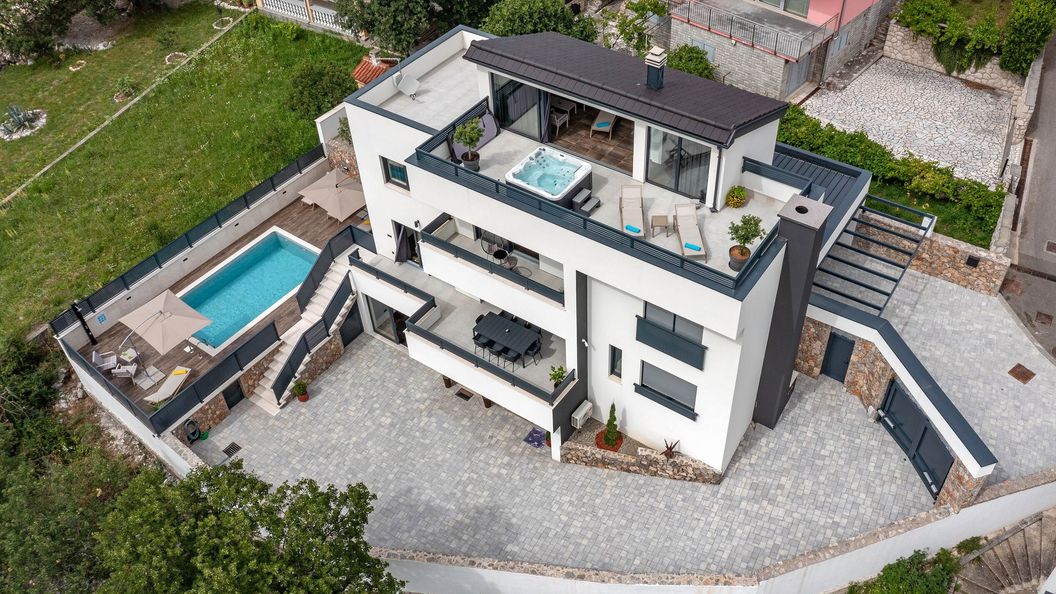 Luxusvilla Medencével Novi Vinodolski - 23484 (1)