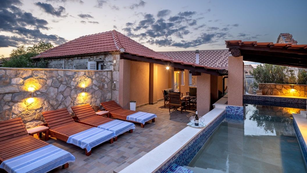 Ház Családok Részére Medencével Zastrazisce, Hvar - 23743 Zastražišće (1)