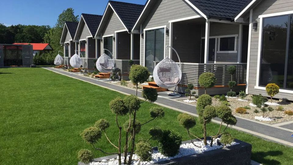 Domki Skandynawia z basenem Dąbki (1)