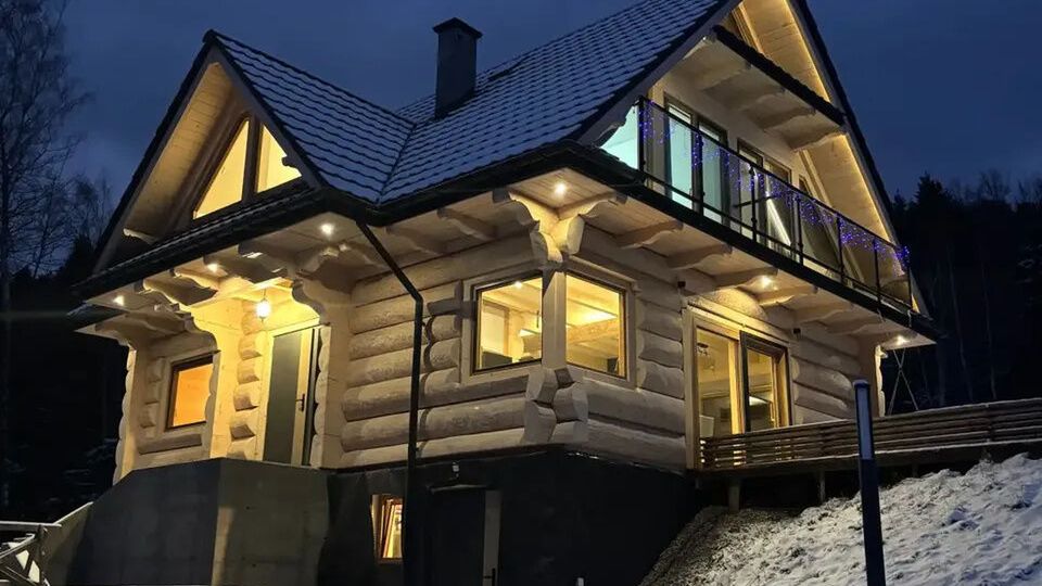 Zielone Wzgórze Dom Całoroczny na wyłączność w Beskidach (1)