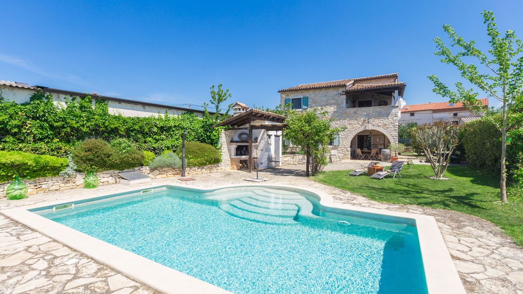 Villa Orah s pogledom na more i istarski krajolik Sveti Lovrec (1)