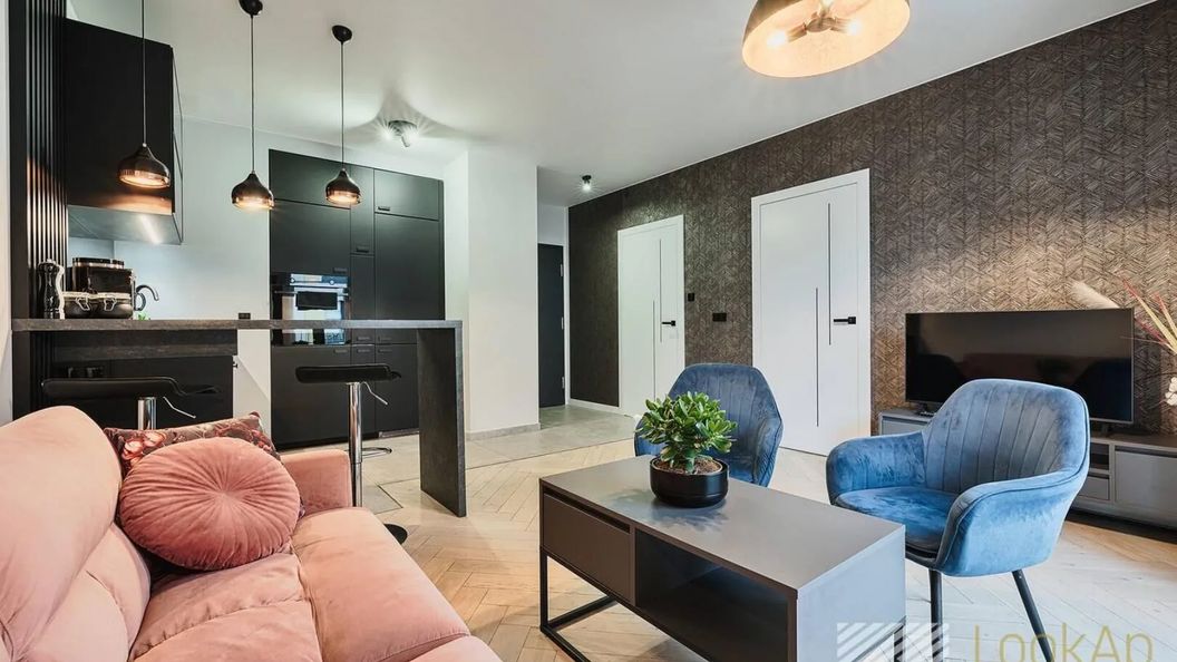 Apartament Fuzja Black by LookAp Łódź (1)
