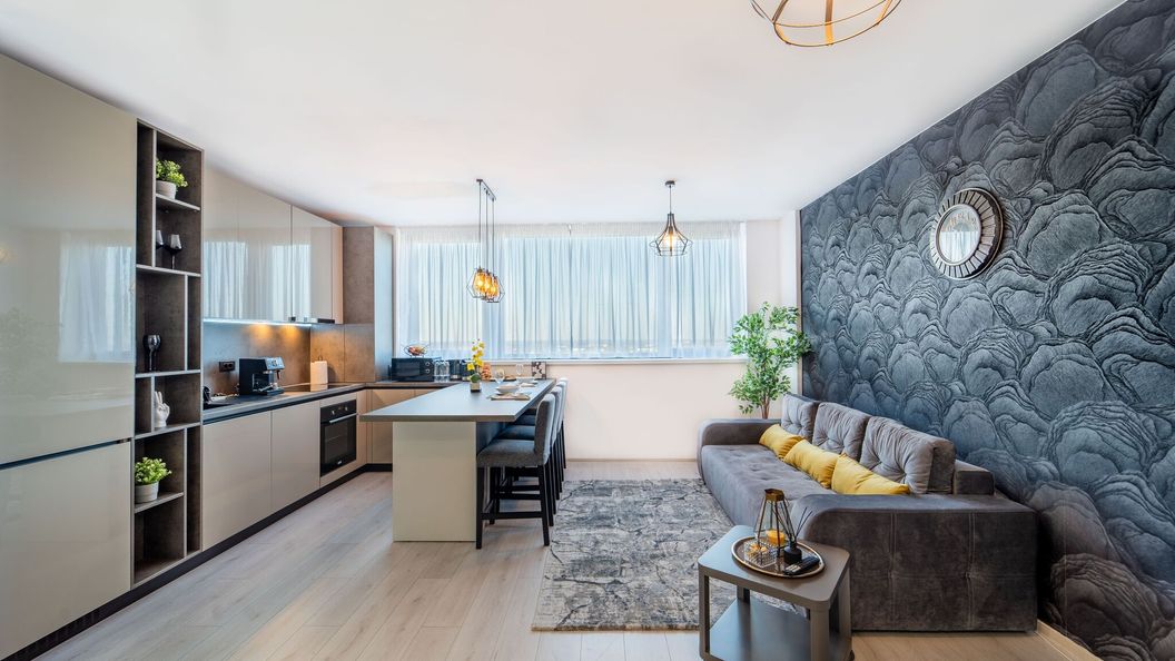 Skyline Sunset View - XCity Tower Apartment Timișoara (1)