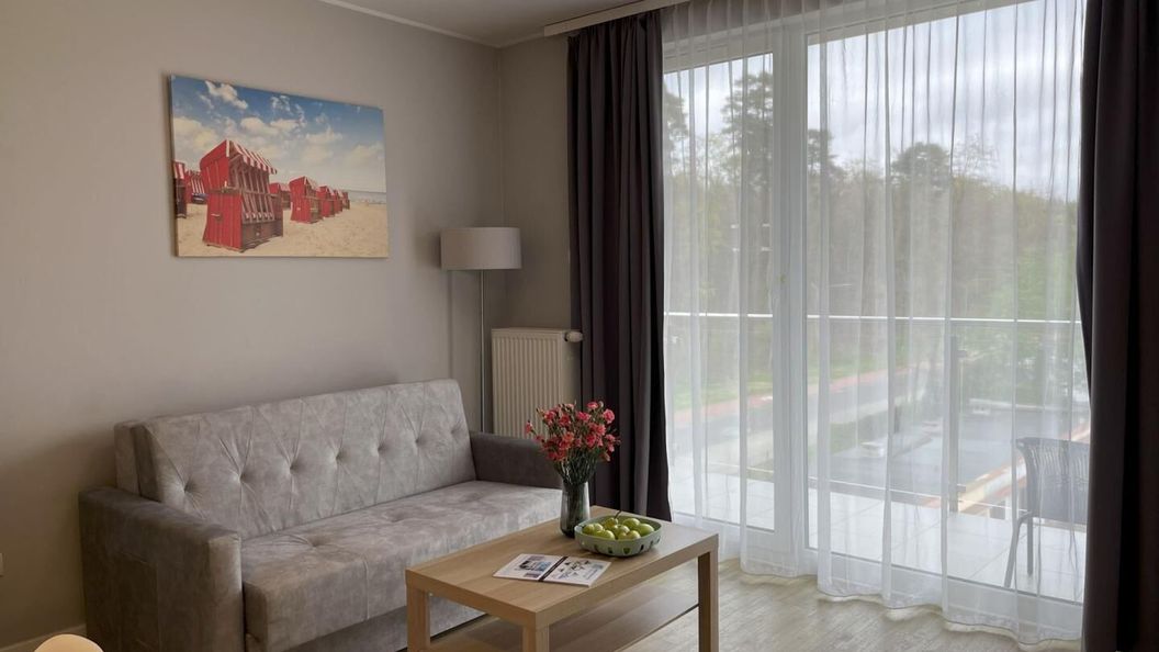Stegna Forest-Apartament jednopokojowy z wnęką sypialnianą M24 (1)