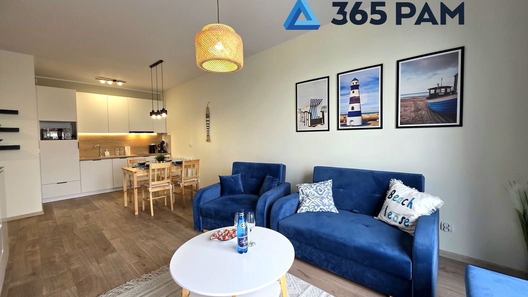 Apartament Nadmorski Błękit 6-osobowy - 365PAM Ustronie Morskie (1)