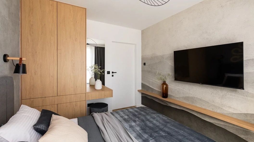 Cyrhla Apartamenty -Apartament B4 z balkonem i 1 sypialnią (1)