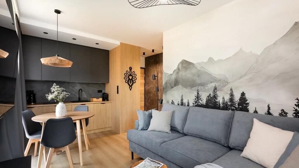 Cyrhla Apartamenty - Apartament D5 z balkonem i 1 sypialnią Zakopane (1)