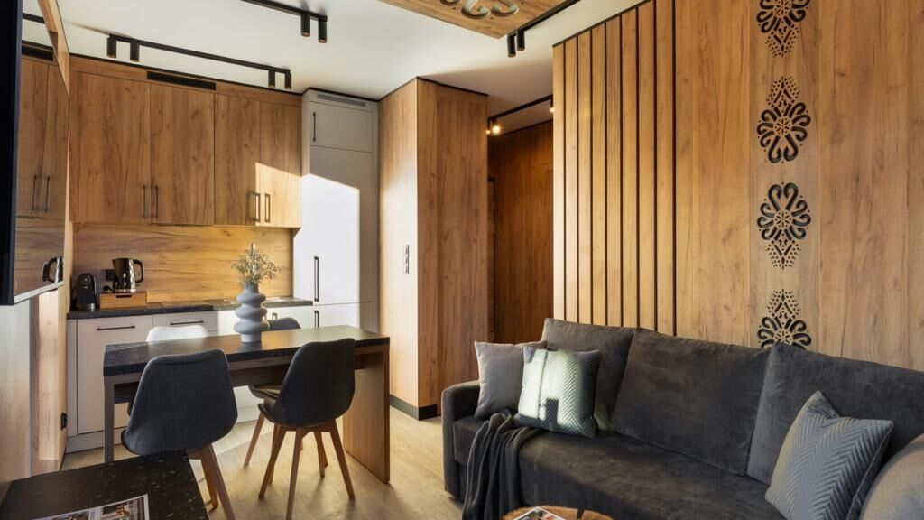 Cyrhla Apartamenty - Apartament D7 z balkonem i widokiem na góry Zakopane (1)