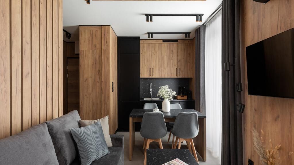 Cyrhla Apartamenty - Apartament D8 z balkonem i 1 sypialnią Zakopane (1)