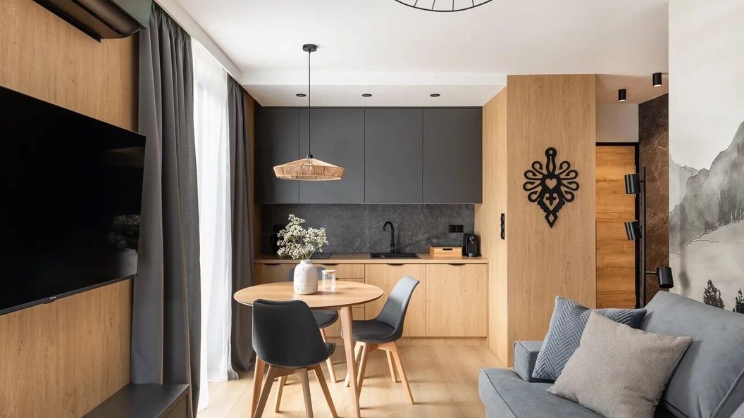 Cyrhla Apartamenty-Apartament B5 z balkonem i 1 sypialnią (1)