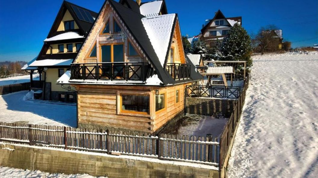 Domek w Ubocy z widokiem na Giewont Murzasichle (1)